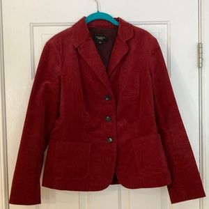 Talbots corduroy blazer